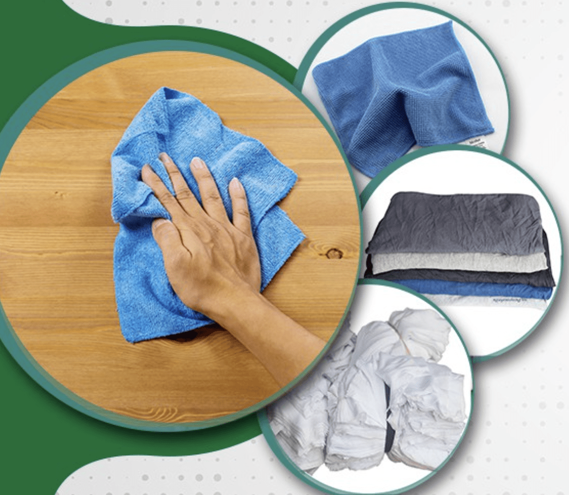 Giẻ lau công nghiệp - Giải pháp vệ sinh tối ưu cho nhà xưởng