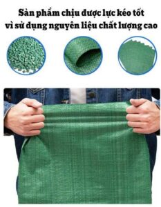 bao tải dứa xanh
