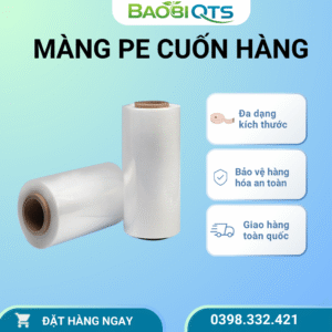 Màng PE Bọc Hàng, Cuộn Màng Chít Quấn Pallet Tại Hà Nội