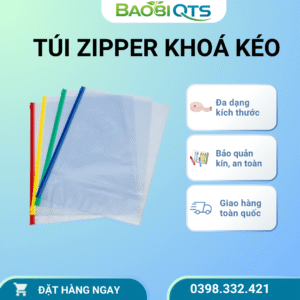 Túi Zipper Khoá Kéo